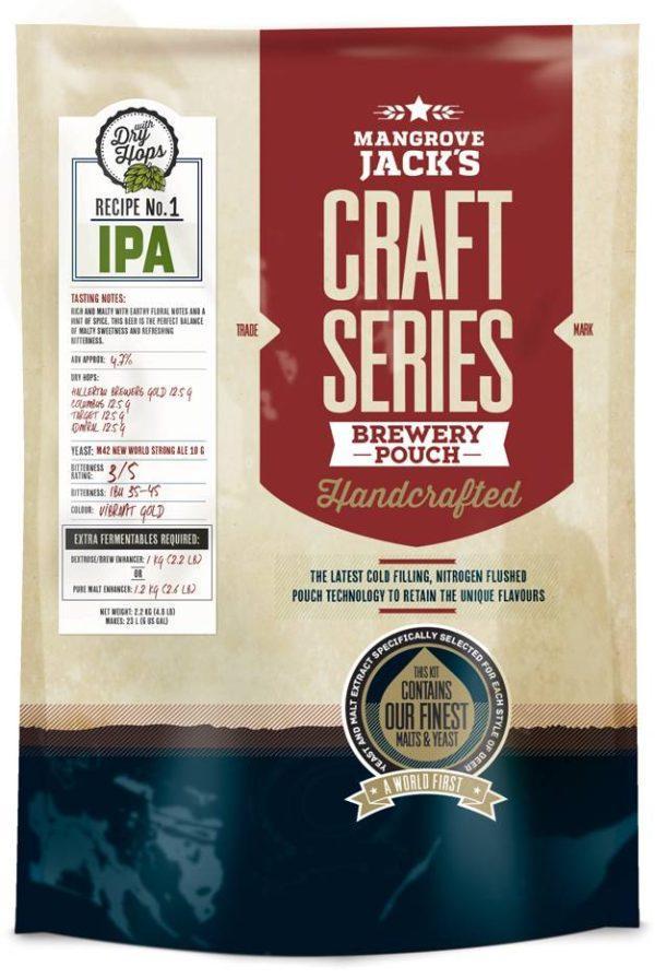 Mangrove Jack's Craft Series IPA with dry hops - 2.5kg