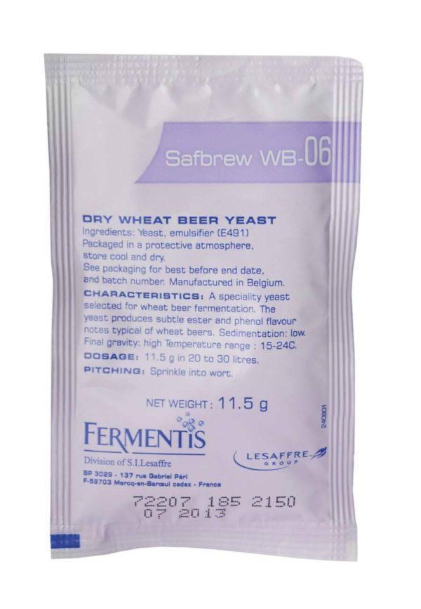 Fermentis dried brewing yeast SafAle WB-06 11,5 g