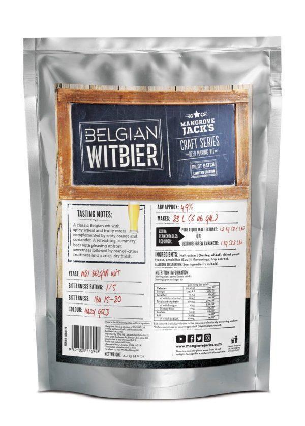 Mangrove Jack's Craft Series Witbier 2.2kg